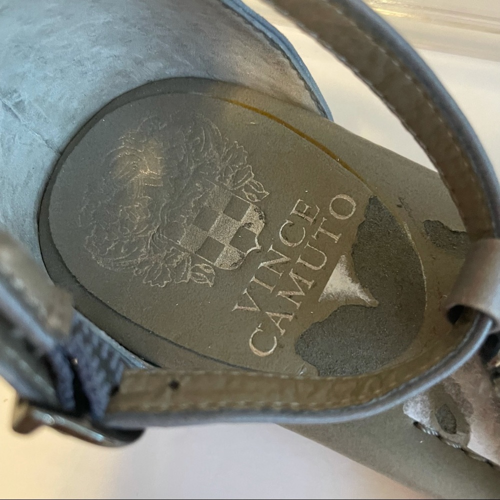 Vince Camuto Gray Jewel Irell Sandals 6 - Picture 14 of 16